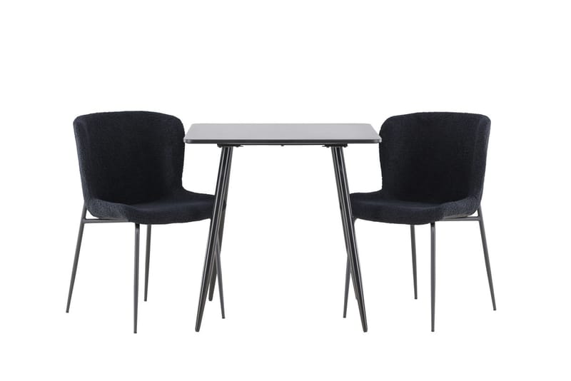 Polar Matbord 75x75 cm med 2 Modesto Matstol - Möbler - Matplats - Matgrupp & matbord med stolar