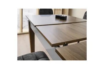 Pradera Matbord 175 cm Rektangulär - Valnöt/Vit - Möbler - Matplats - Matbord & köksbord