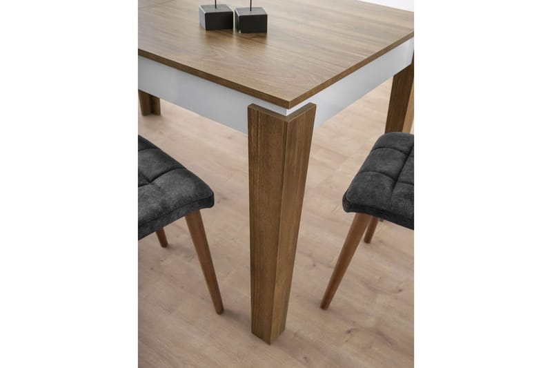 Pradera Matbord 175 cm Rektangulär - Valnöt/Vit - Möbler - Matplats - Matbord & köksbord