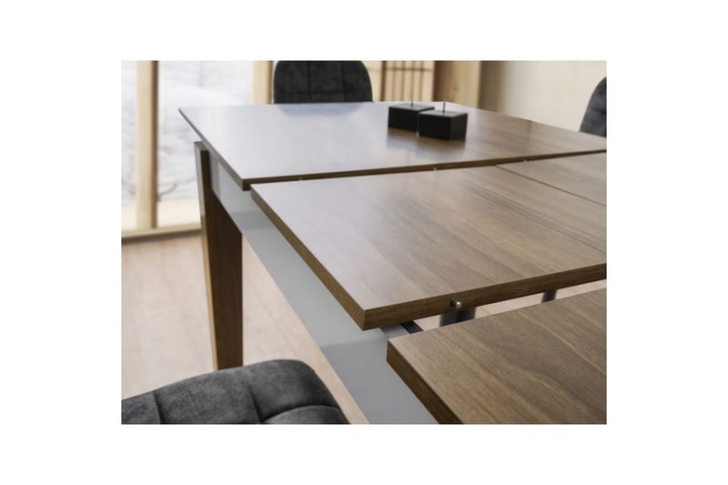 Pradera Matbord 175 cm Rektangulär - Valnöt/Vit - Möbler - Matplats - Matbord & köksbord