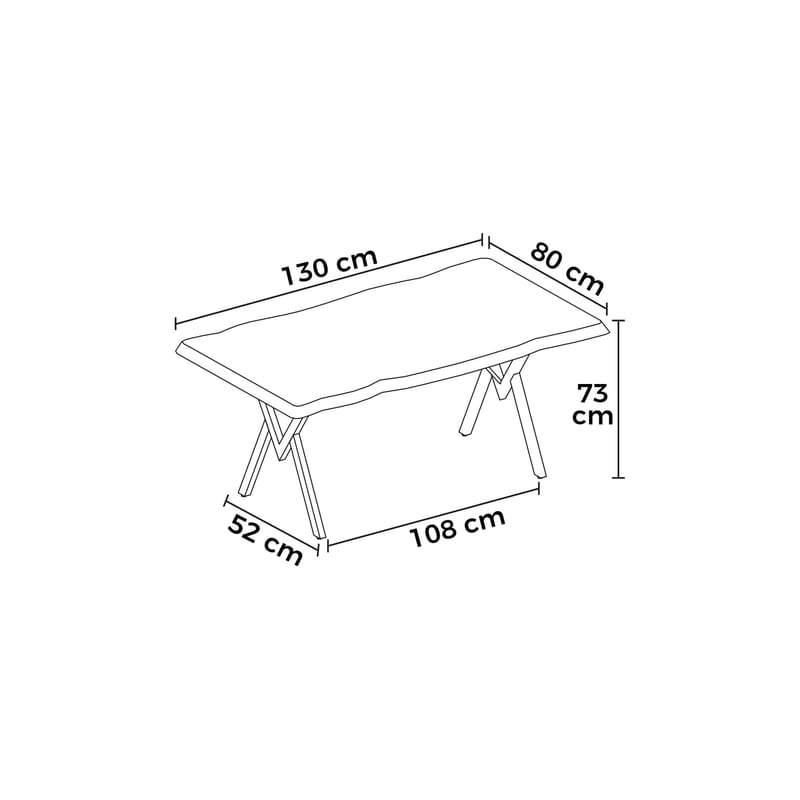 Ralto Matbord 130 cm - Möbler - Matplats - Matbord & köksbord