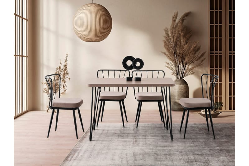 Ramila Matbord 120 cm Rektangulär - Brun - Möbler - Matplats - Matbord & köksbord