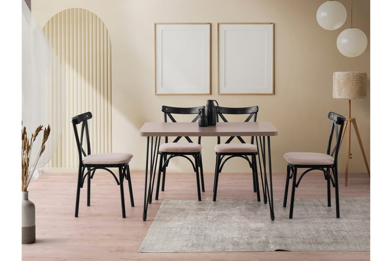 Ramila Matbord 120 cm Rektangulär - Brun - Möbler - Matplats - Matbord & köksbord