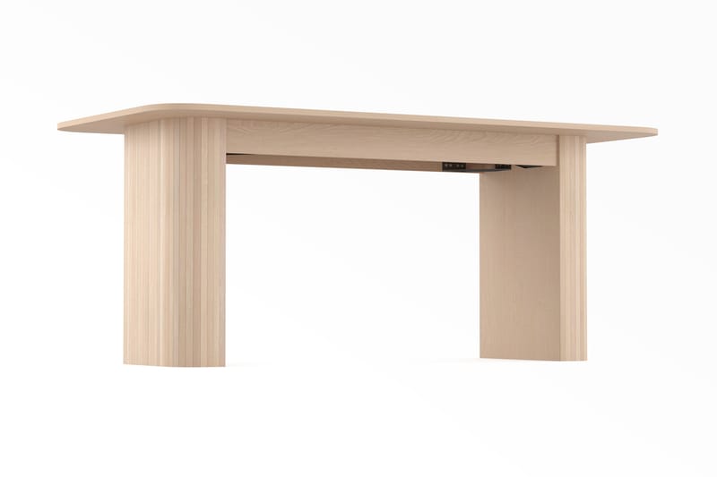 Kopparbo Matbord 180 cm Natur - Ljust vitlaserat ekträ - Möbler - Matplats - Matbord & köksbord
