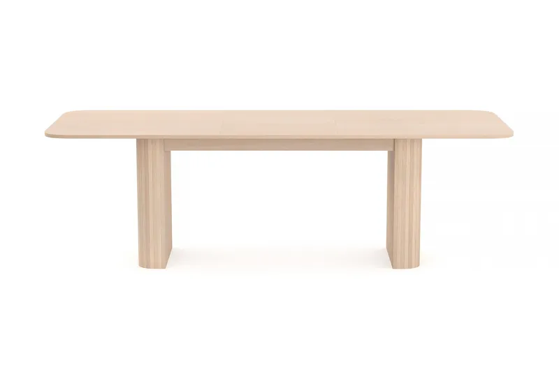 Kopparbo Matbord 180-240 cm Förlängningsbart - Ljust vitlaserat ekträ - Möbler - Matplats - Matbord & köksbord