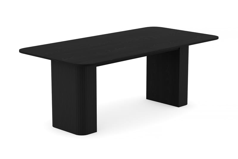 Kopparbo Matbord 200-260 cm Svart - Svart trä - Möbler - Matplats - Matbord & köksbord