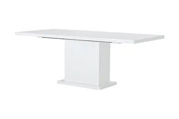 Ratliff Förlängningsbart Matgrupp 180 cm med 4 Cibus Stol - Vit/Svart - Möbler - Matplats - Matgrupp & matbord med stolar