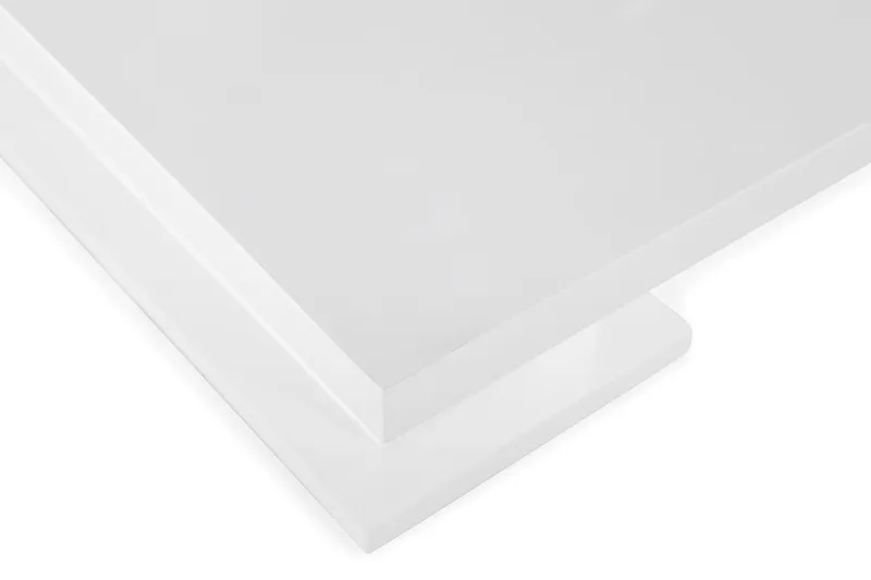 Ratliff Matbord 180 cm Förlängningsbart med illäggsskiva - Vit - Möbler - Matplats - Matbord & köksbord