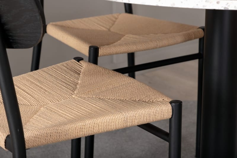 Razzia Matbord 106 cm med 4 Polly Matstol - Möbler - Matplats - Matgrupp & matbord med stolar