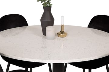 Razzia Matbord 106 cm med 4 Polar Köksstol - Möbler - Matplats - Matgrupp & matbord med stolar