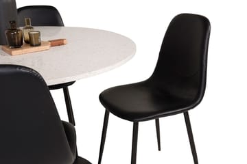 Razzia Matbord 106 cm med 4 Polar Köksstol - Möbler - Matplats - Matgrupp & matbord med stolar