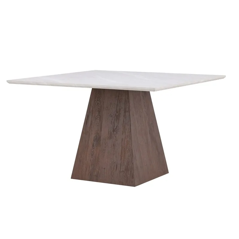 Rektangulärt matbord Cael - Ljusgrå - Möbler - Matplats - Matbord & köksbord