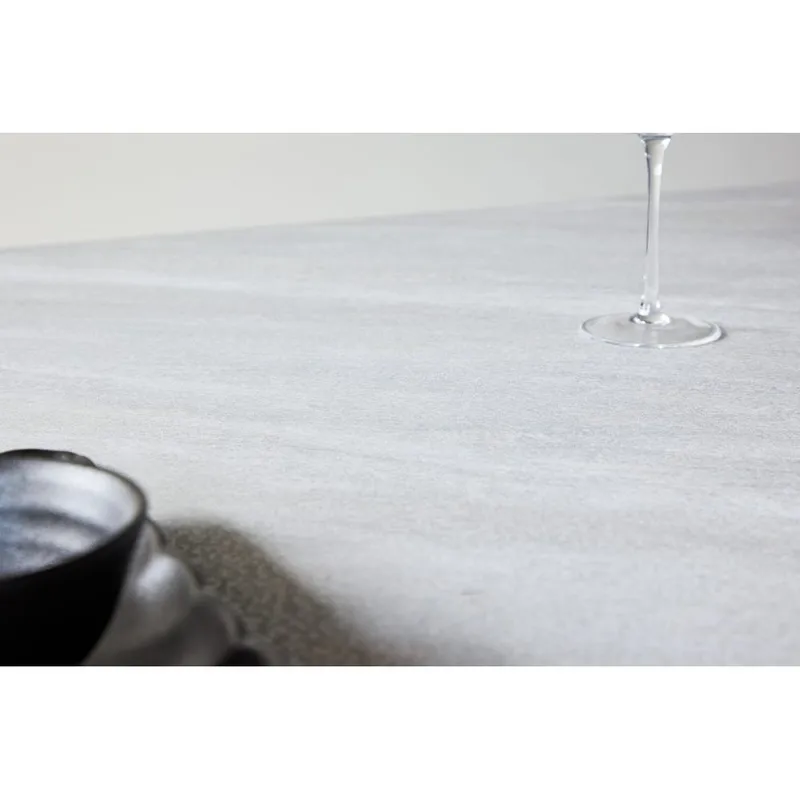 Rektangulärt matbord Cael - Ljusgrå - Möbler - Matplats - Matbord & köksbord