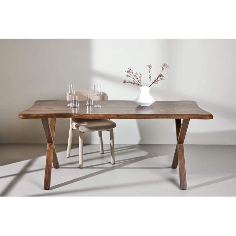 Rektangulärt matbord Fiona - Valnöt - Möbler - Matplats - Matbord & köksbord