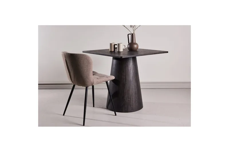 Rektangulärt matbord Lanzi - Svart - Möbler - Matplats - Matbord & köksbord