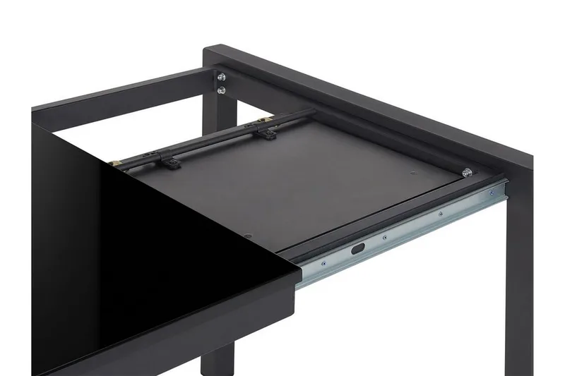 Renton Matbord Förlängningsbart 120-160x80 cm - Svart - Möbler - Matplats - Matbord & köksbord