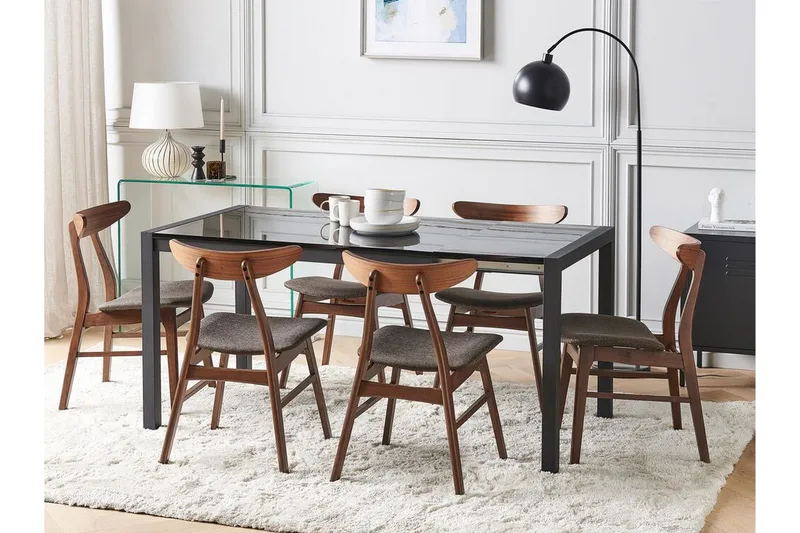 Renton Matbord Förlängningsbart 120-160x80 cm - Svart - Möbler - Matplats - Matbord & köksbord