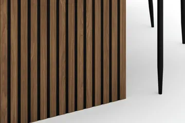 Richeto Matbord 240 cm med 6 Sawako Stolar - Rökt ek - Möbler - Matplats - Matgrupp & matbord med stolar