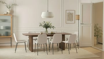 Richeto Matbord 240 cm med 8 Katy Matstolar - Rökt ek - Möbler - Matplats - Matgrupp & matbord med stolar