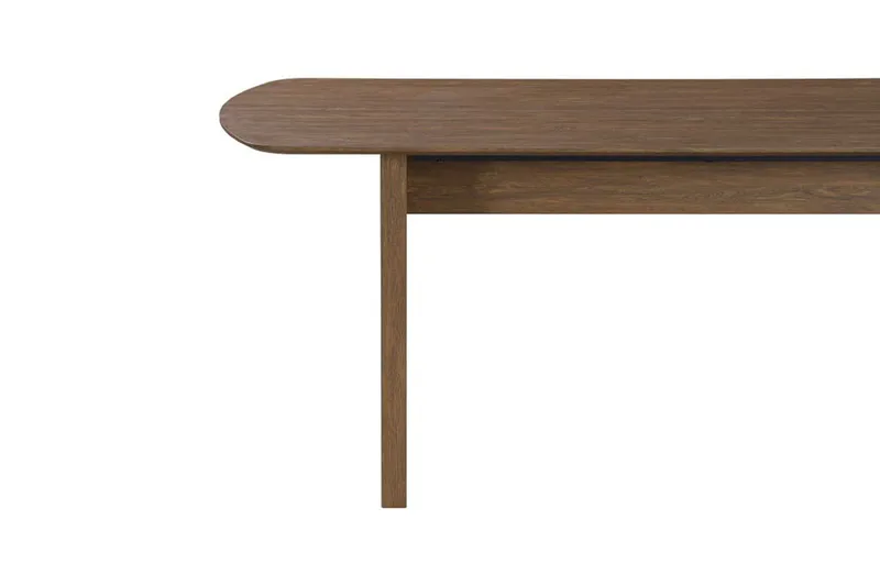 Richeto Matbord Rökt Ek 210 cm - Brun / Ribbad - Möbler - Matplats - Matbord & köksbord