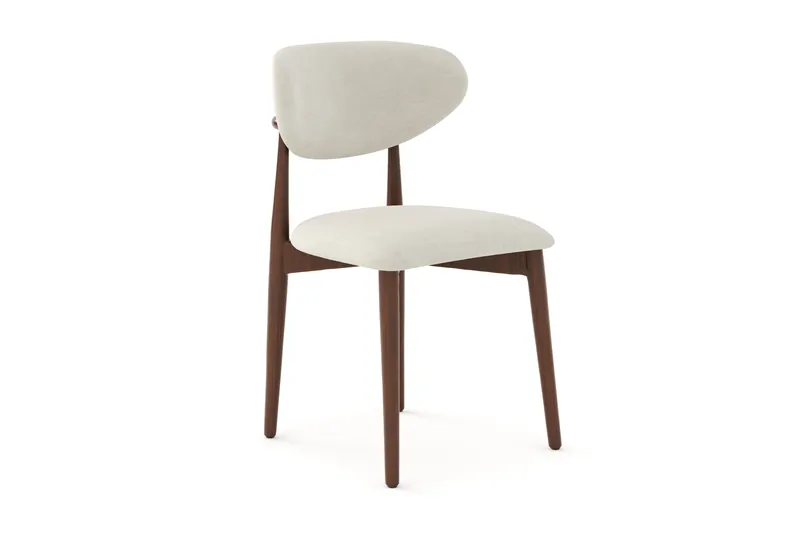 Richeto Matgrupp 210 cm Rökt ek med 6 Molly Matstolar - Rökt ek/Beige - Möbler - Matplats - Matgrupp & matbord med stolar
