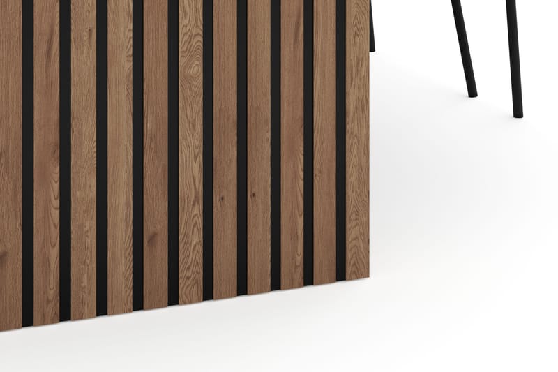 Richeto Matgrupp 240 cm med 6 Lowe Matstolar - Naturlig finish - Möbler - Matplats - Matgrupp & matbord med stolar