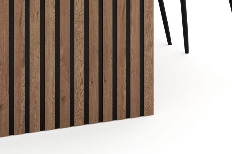 Richeto Matgrupp 240 cm med 6 Polar Matstolar - Naturlig finish - Möbler - Matplats - Matgrupp & matbord med stolar