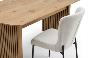 Richeto Matgrupp Ek 240 cm med 6 Elsie Matstolar - Ek - Möbler - Matplats - Matgrupp & matbord med stolar