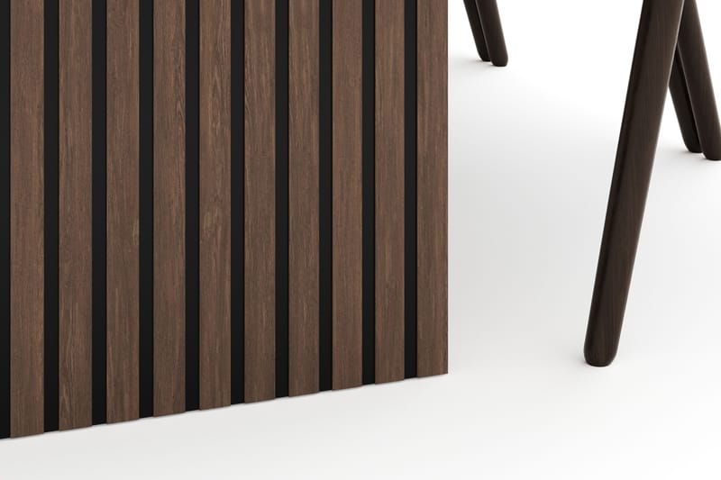 Richeto Matgrupp Rökt Ek 240 cm med 6 Cytie Karmstolar - Rökt ek - Möbler - Matplats - Matgrupp & matbord med stolar