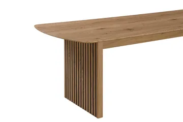 Richeto Ribbat Matbord 210x100 cm med Trä- och Ekutseende - Natur - Möbler - Bord