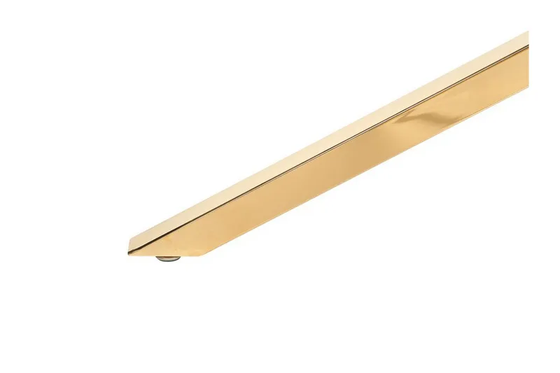 Rimbey Matbord 90x160 cm - Transparent/Guld - Möbler - Matplats - Matbord & köksbord