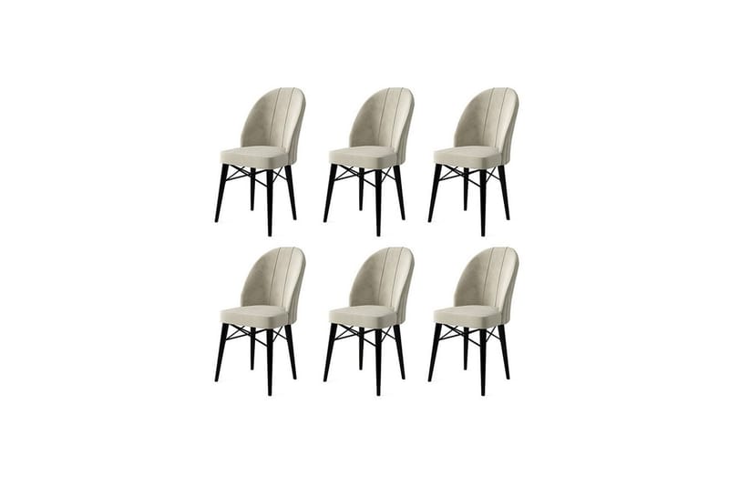 Ritim Matstol - Svart/Cremevit - Möbler - Matplats - Matstol & köksstol