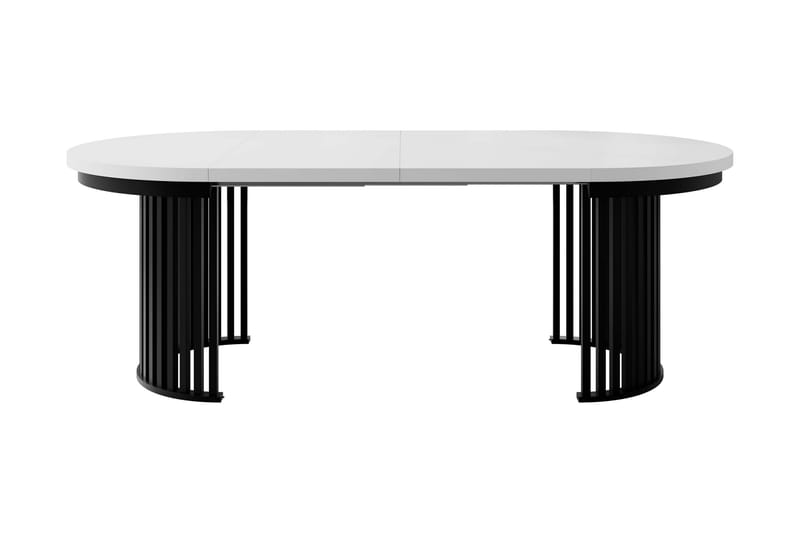 Rivale Matbord 100 cm Rund - Beige/Svart - Möbler - Matplats - Matbord & köksbord