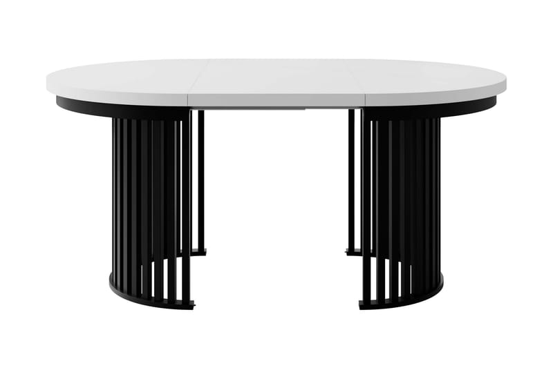 Rivale Matbord 100 cm Rund - Vit/Guld - Möbler - Matplats - Matbord & köksbord