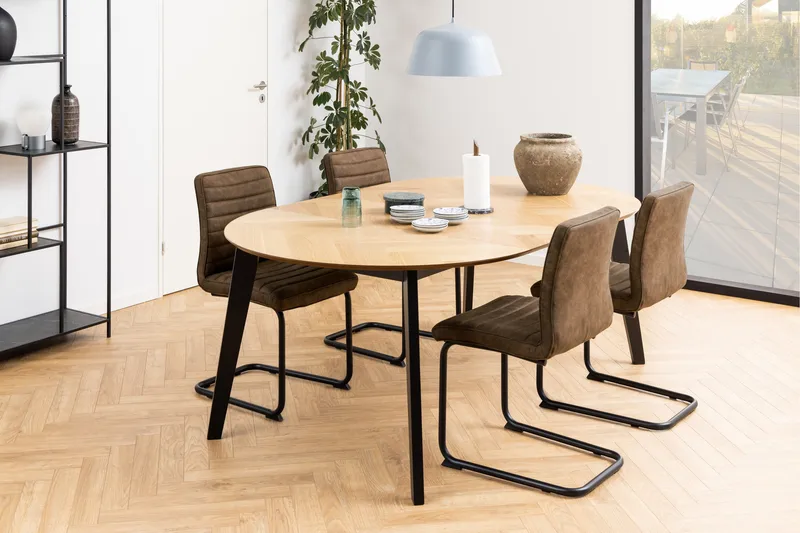 Robesonia Matbord 120 cm Rund - Natural - Möbler - Matplats - Matbord & köksbord