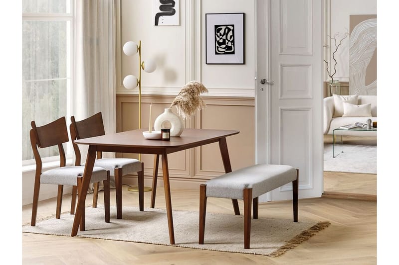 Rosetown Matbord 90x150 cm - Mörkbrun - Möbler - Matplats - Matbord & köksbord