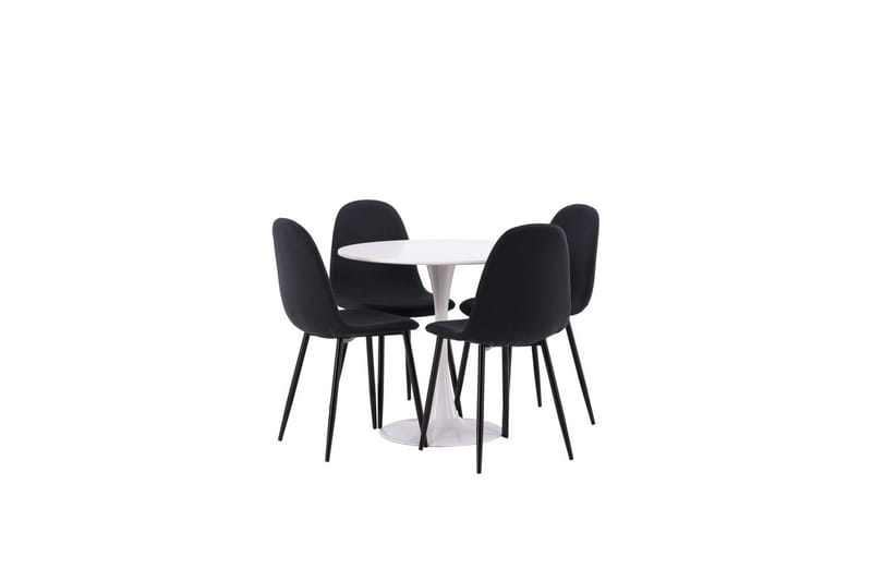 Rund Matgrupp Hamden, Polar - Polyester - Möbler - Matplats - Matgrupp & matbord med stolar