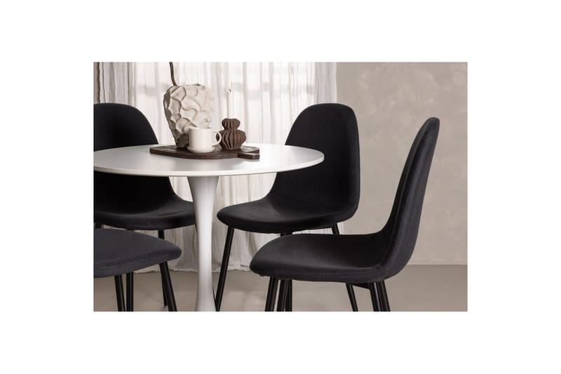 Rund Matgrupp Hamden, Polar - Polyester - Möbler - Matplats - Matgrupp & matbord med stolar