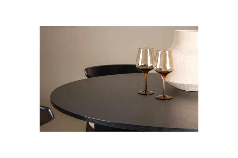 Rund Matgrupp Ven, Tyresö - Svart - Möbler - Matplats - Matgrupp & matbord med stolar