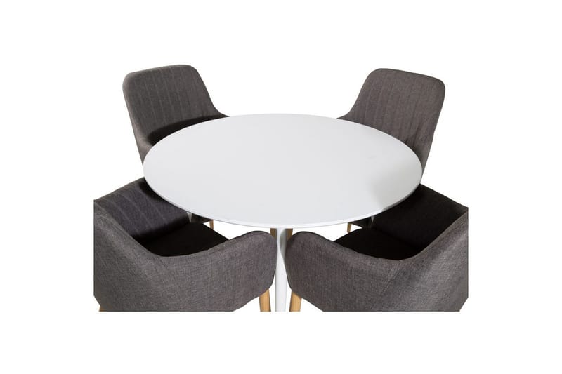 Rund Matgrupp Plaza, Comfort - Möbler - Matplats - Matgrupp & matbord med stolar