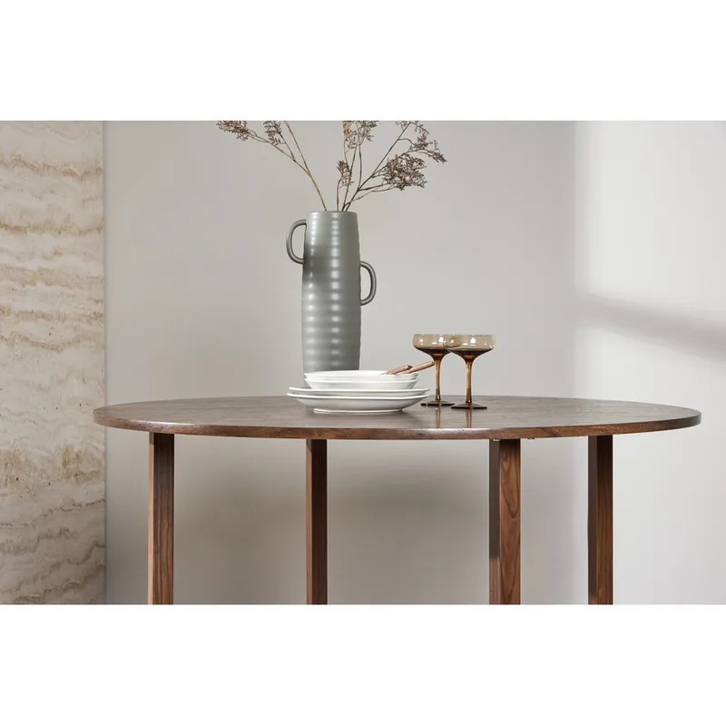 Runt matbord Durango - Valnöt - Möbler - Matplats - Matbord & köksbord