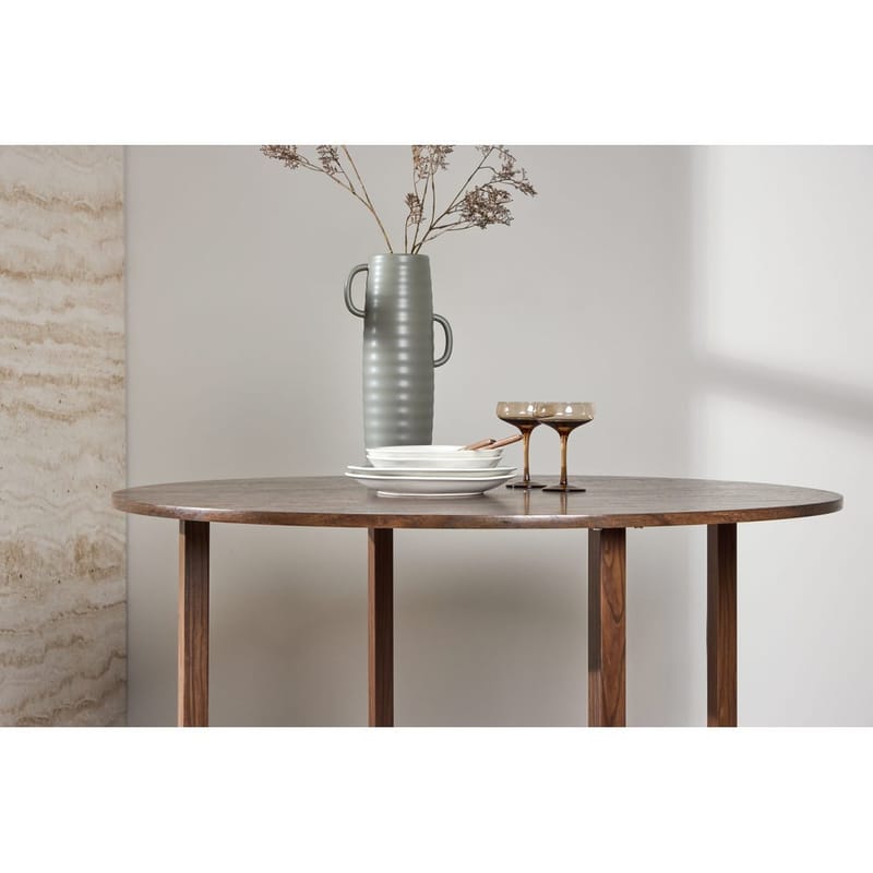 Runt matbord Durango - Valnöt - Möbler - Matplats - Matbord & köksbord