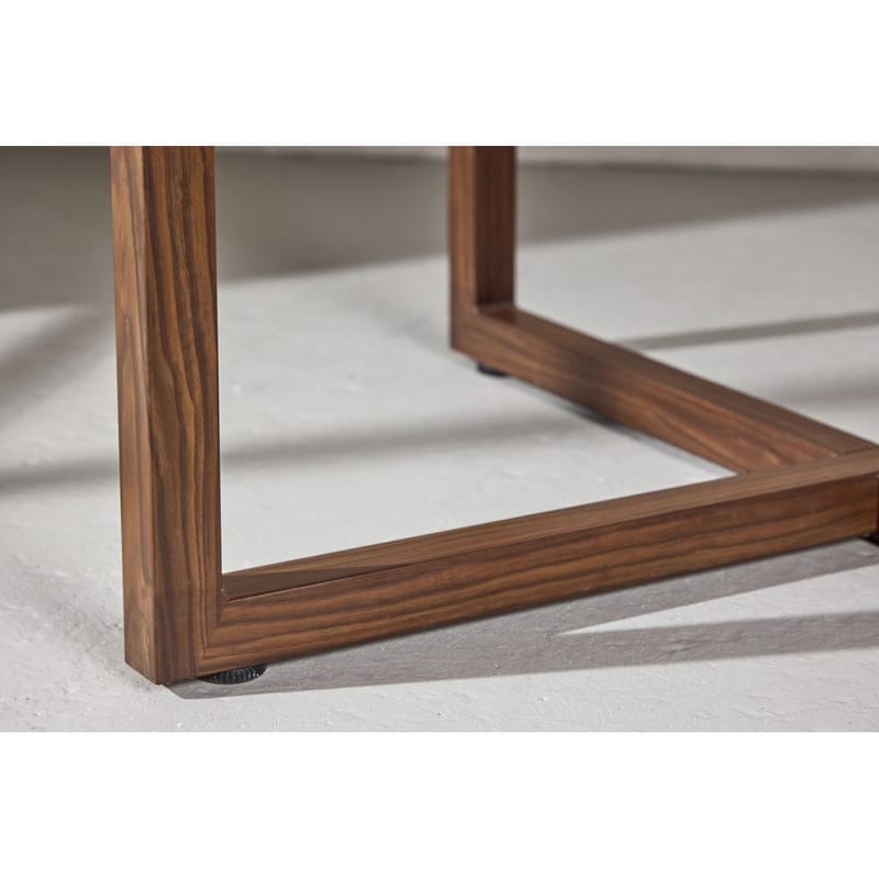 Runt matbord Durango - Valnöt - Möbler - Matplats - Matbord & köksbord