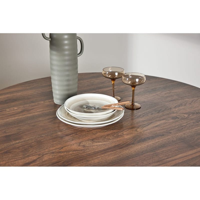 Runt matbord Durango - Valnöt - Möbler - Matplats - Matbord & köksbord