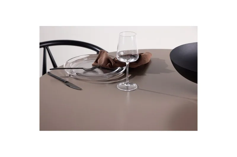 Runt matbord Olivia - Brun, 110x76 - Möbler - Matplats - Matbord & köksbord