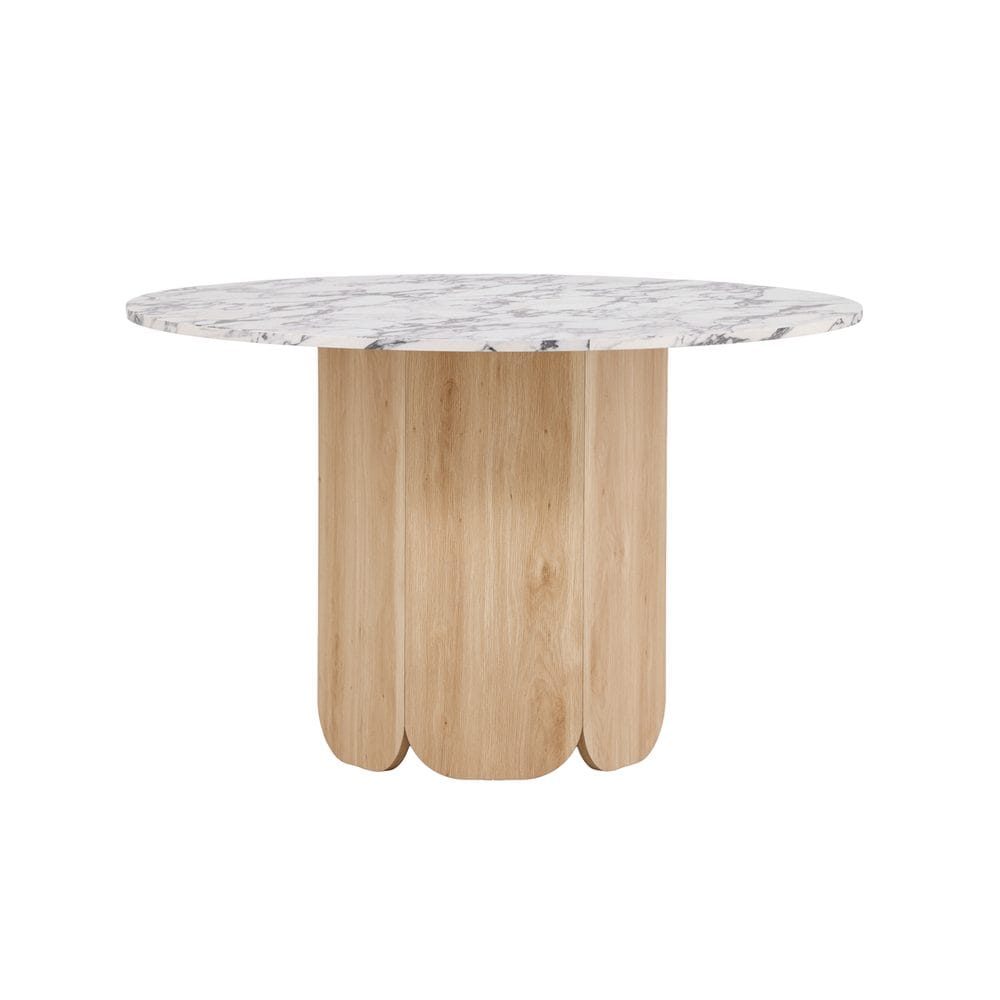 runt matbord tekla - ljusgrå, 120