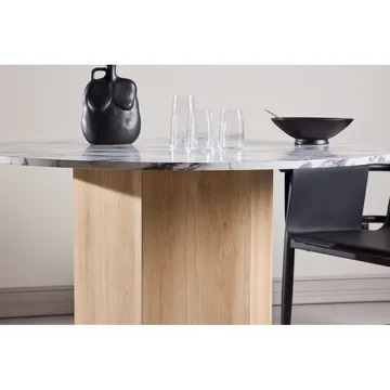 Runt matbord Tekla - Ljusgrå, 120 - Möbler - Matplats - Matbord & köksbord