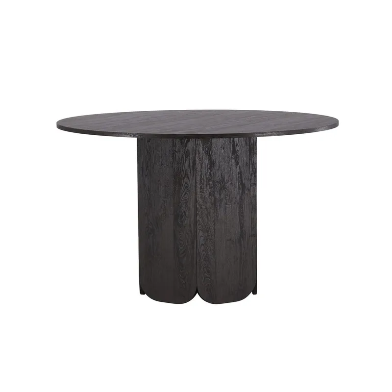 Runt matbord Tekla - Svart, 120 - Möbler - Matplats - Matbord & köksbord