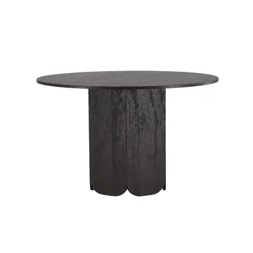 Runt matbord Tekla - Svart, 120 - Möbler - Matplats - Matbord & köksbord