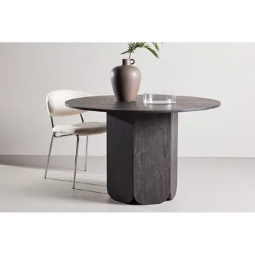 Runt matbord Tekla - Svart, 120 - Möbler - Matplats - Matbord & köksbord